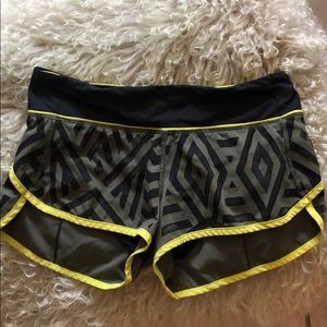 Lululemon Speed Shorts